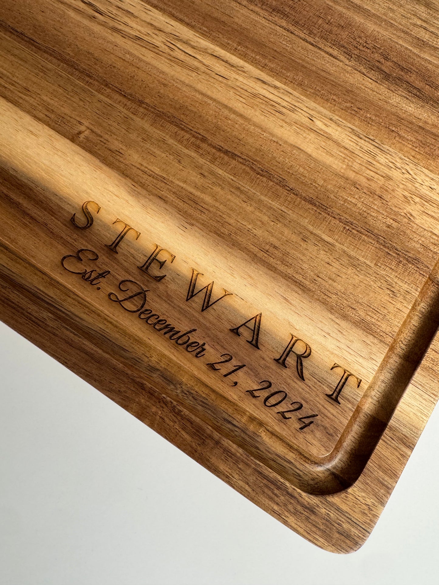 Personalized Name & Date Keepsake Board