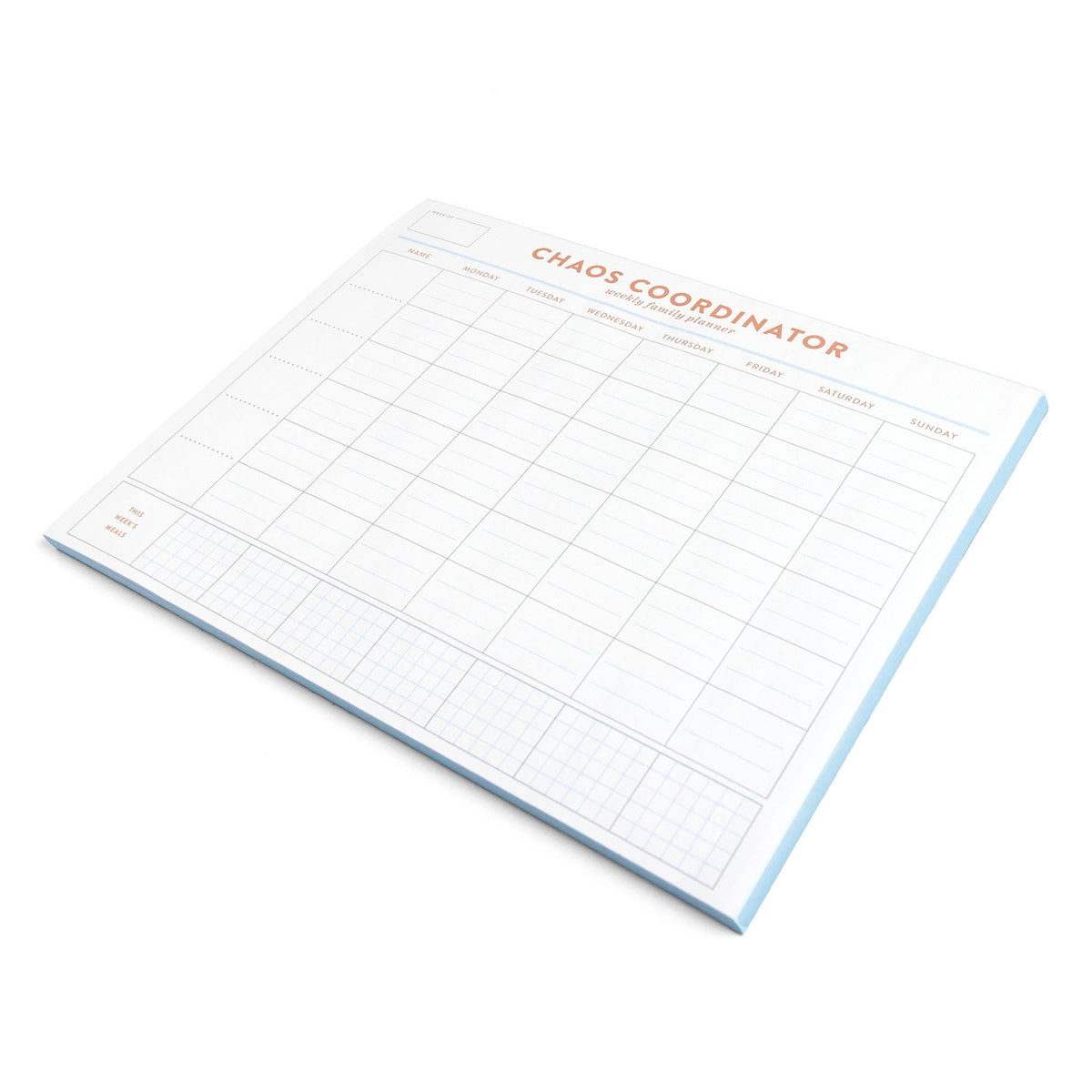 Chaos Coordinator Weekly Family Planner