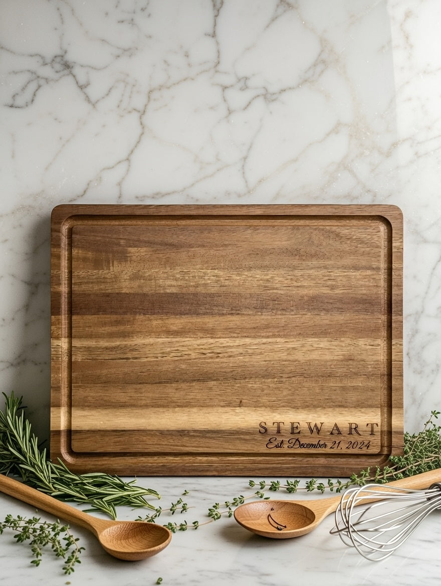 Personalized Name & Date Keepsake Board